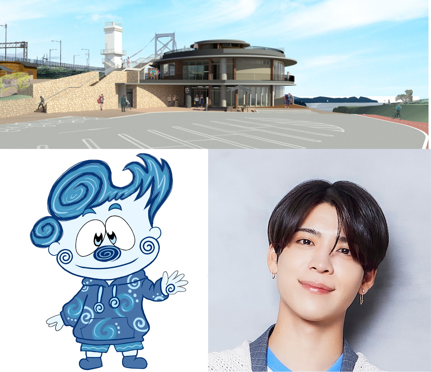 timelesz松島聡がアートで地域と初コラボ兵庫県南あわじ市で「鳴門海峡の渦潮」をモチーフにアート作品を制作